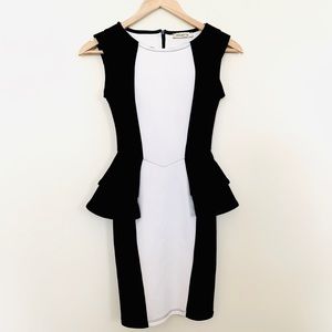 Arden B. Peplum Dress